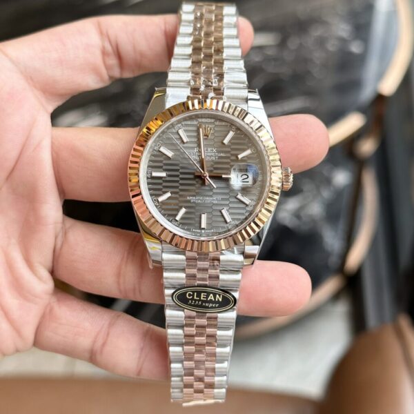 Replica Rolex Replica Watch DateJust 126331 Grey Fold Dial Factory Clean 41mm - Top Watch