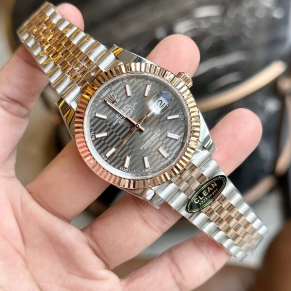 Replica Rolex Replica Watch DateJust 126331 Grey Fold Dial Factory Clean 41mm - Top Watch - Image 2