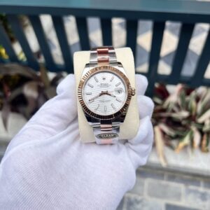 Replica Rolex Replica Watch DateJust 126331 White Brick Dial Metal Strap 41mm - Top Watch