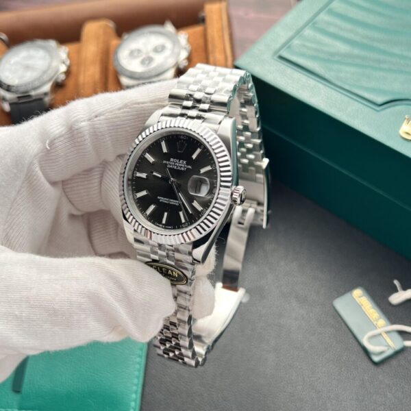Best Fake Rolex Replica Watch DateJust 126334 Grey Dial Luminous Markers Clean Factory 41mm - Top Watch - Image 3