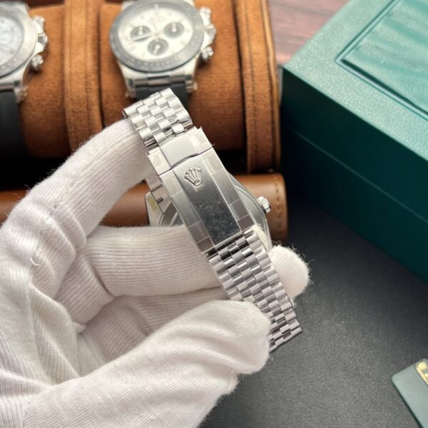 Best Fake Rolex Replica Watch DateJust 126334 Grey Dial Luminous Markers Clean Factory 41mm - Top Watch - Image 6
