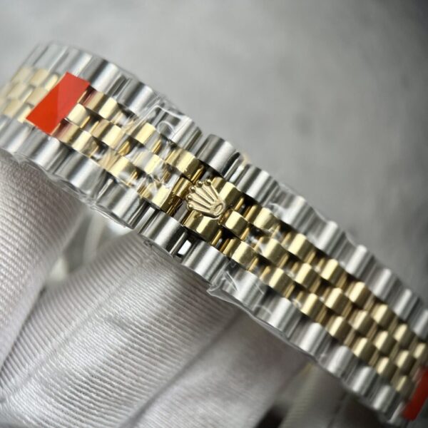 Replica Rolex Replica Watch DateJust With Stone Numbers Yellow Gold EW Factory 36-41mm - Top Watch - Image 6
