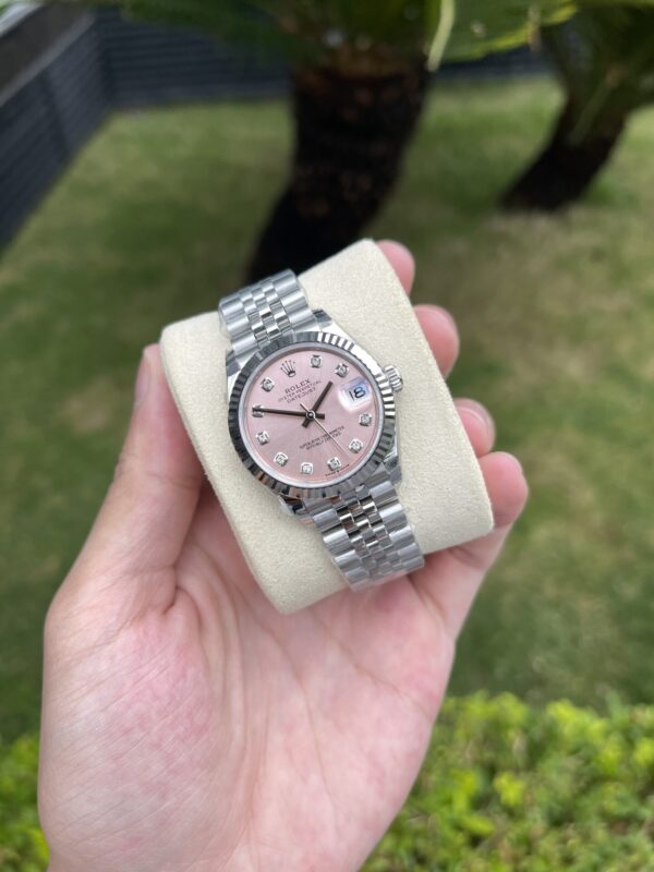 Best Fake Rolex Replica Watch DateJust Women's Jubilee Strap Pink Dial EW Factory 31mm - Top Watch - Image 2