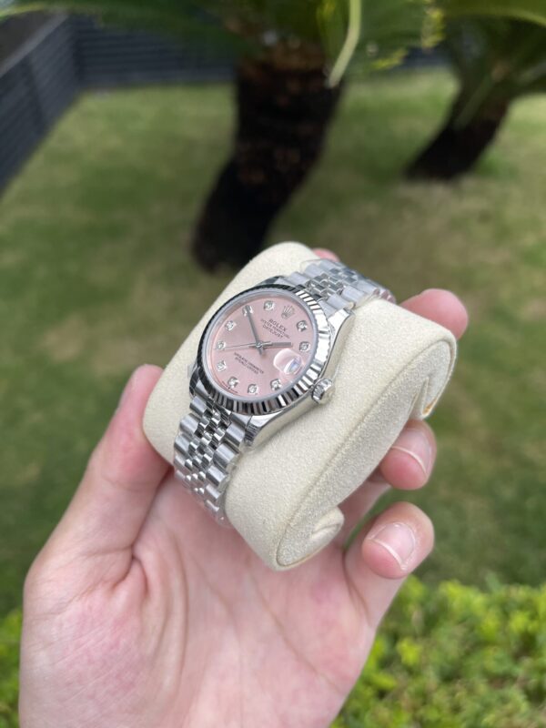 Best Fake Rolex Replica Watch DateJust Women's Jubilee Strap Pink Dial EW Factory 31mm - Top Watch - Image 3