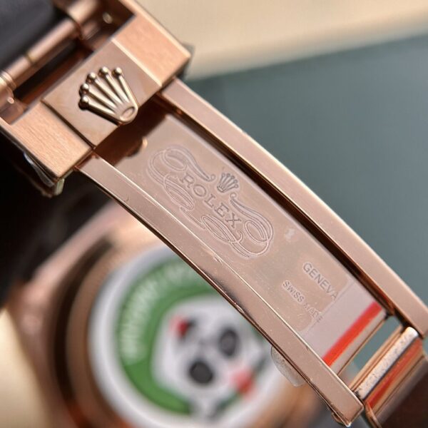 Best Fake Rolex Replica Watch Daytona 116515LN Rose Gold Rubber Strap BT Factory 40mm - Top Watch - Image 6