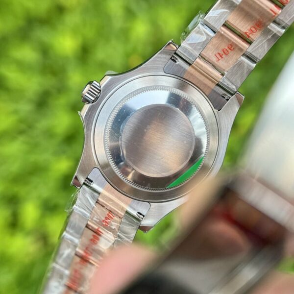 Swiss 1:1 Rolex Replica Watch Yacht-Master Chocolate Dial Demi Strap EW Factory 40mm - Top Watch - Image 4
