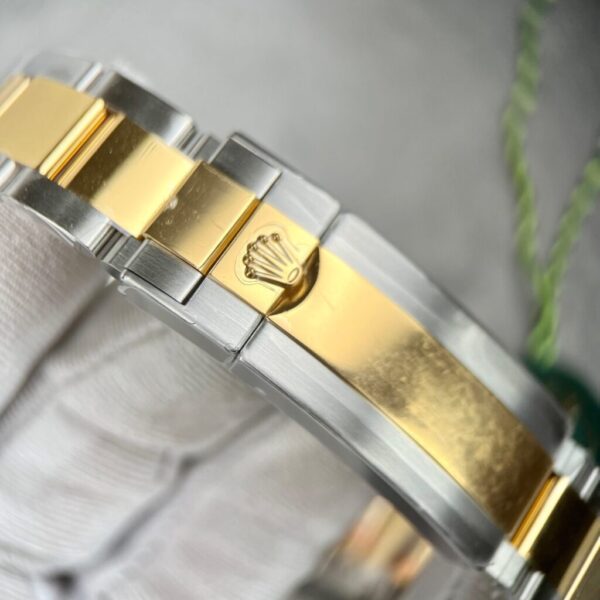 Swiss 1:1 Rolex Submariner 116613LB Replica 1:1 Watch Blue Dial Demi Strap Clean 40mm - Top Watch - Image 8