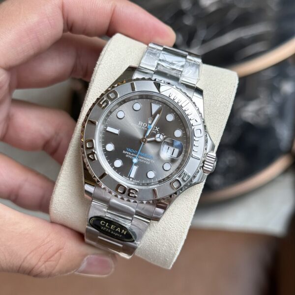 Swiss 1:1 Rolex Yacht-Master 126621 Replica 1:1 Watch Gray Dial Clean Factory 40mm - Top Watch - Image 2