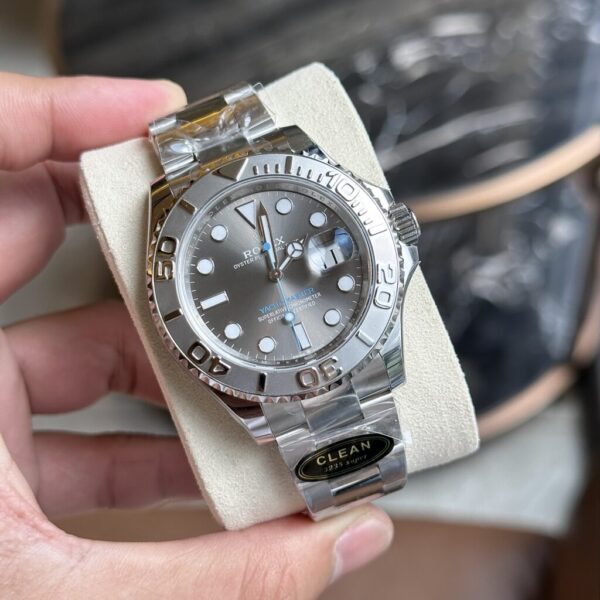 Swiss 1:1 Rolex Yacht-Master 126621 Replica 1:1 Watch Gray Dial Clean Factory 40mm - Top Watch - Image 3