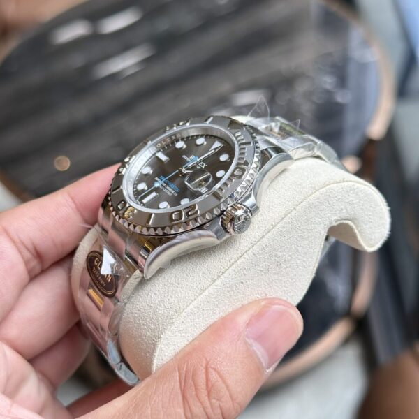 Swiss 1:1 Rolex Yacht-Master 126621 Replica 1:1 Watch Gray Dial Clean Factory 40mm - Top Watch - Image 4