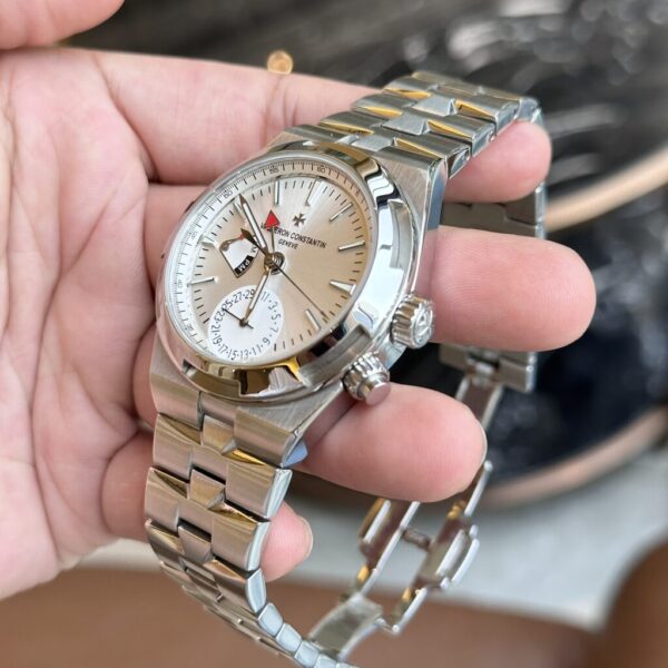 Swiss 1:1 Vacheron Constantin Overseas Dual Time 7900V White Dial Replica 1:1 Watch 41mm - Top Watch - Image 4