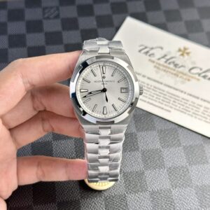 Swiss 1:1 Vacheron Constantin Overseas Replica 1:1 Watch White Dial Metal Strap 41mm - Top Watch