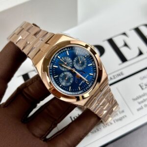 Replica Vacheron Constantin Replica 11 Watch Overseas 5500V Blue Dial 42.5mm - Top Watch
