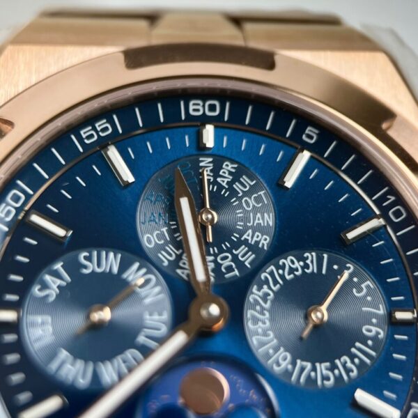 Replica Vacheron Constantin Replica 11 Watch Overseas 5500V Blue Dial 42.5mm - Top Watch - Image 3