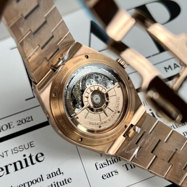 Replica Vacheron Constantin Replica 11 Watch Overseas 5500V Blue Dial 42.5mm - Top Watch - Image 8